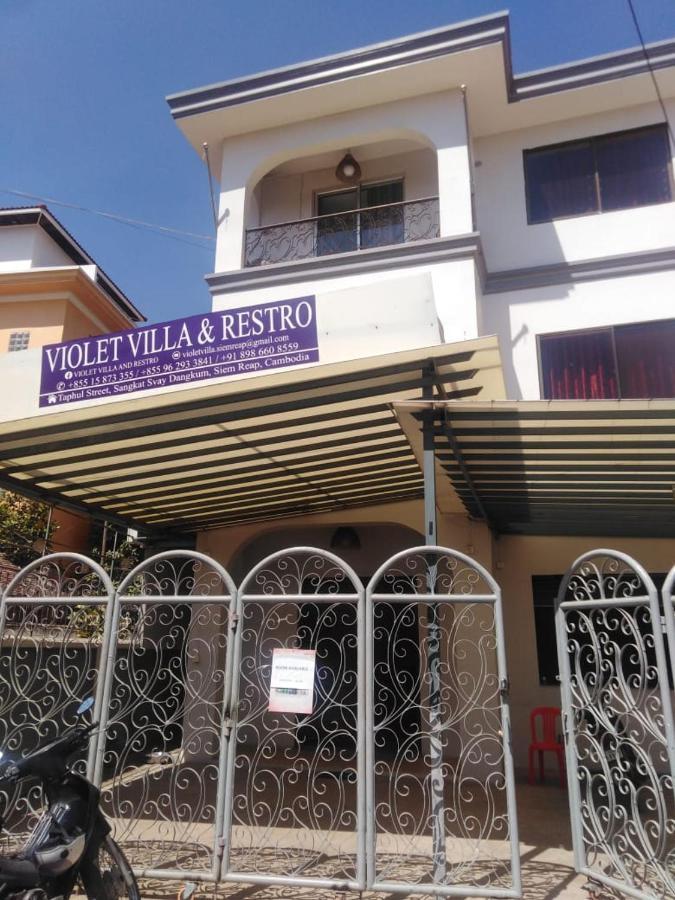 Violet Villa And Restro 시엠리아프 외부 사진
